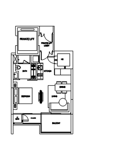 The Laurels @ Cairnhill Road - Floor Plan