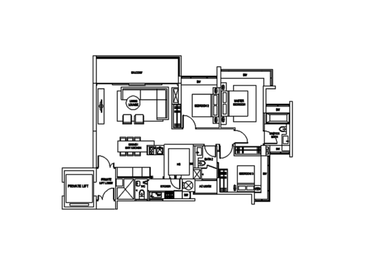 The Laurels @ Cairnhill Road - Floor Plan