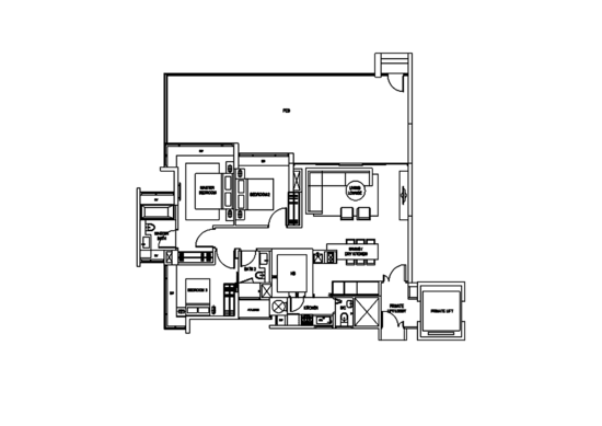 The Laurels @ Cairnhill Road - Floor Plan
