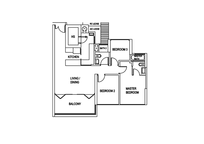 The Shore Residences, 83 Amber Road, 3 Bedrooms, 1,141 sqft, Condominium For Rent, by Bryan Liu, 500187767 - PropertyGuru.com.sg