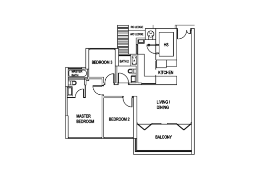 The Shore Residences - Floor Plan