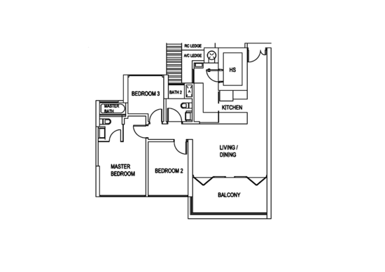 The Shore Residences - Floor Plan