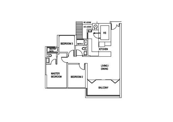 The Shore Residences - Floor Plan