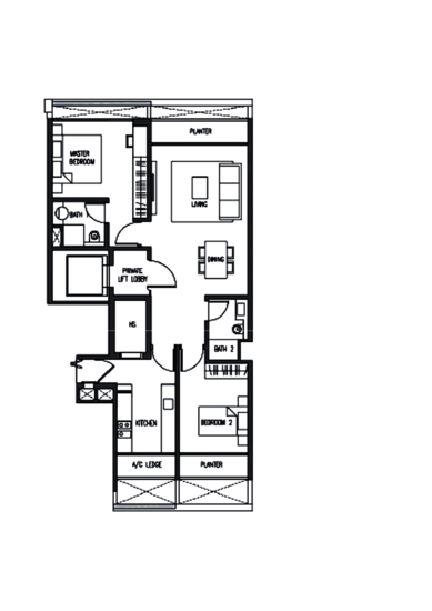 Urban Suites @ Hullet Road - Floor Plan