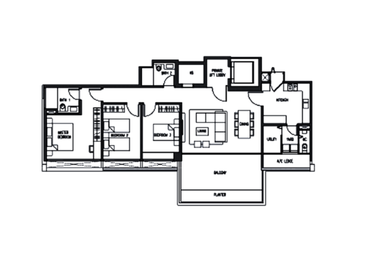 Urban Suites @ Hullet Road - Floor Plan