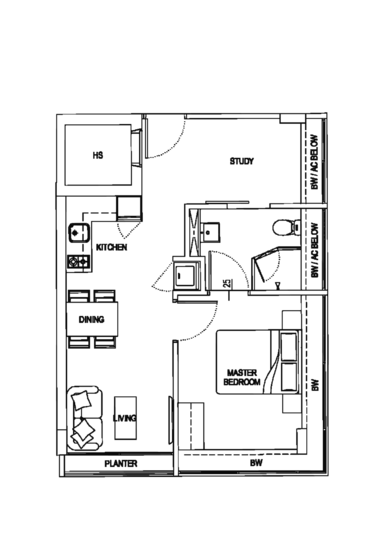 Siglap V - Floor Plan