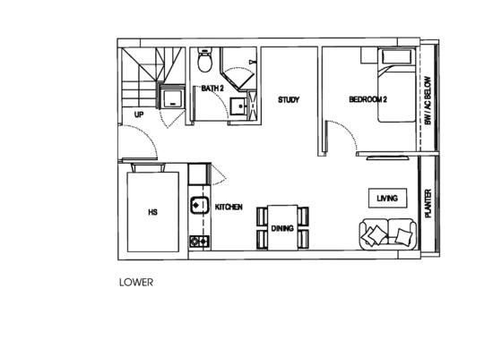 Siglap V - Floor Plan