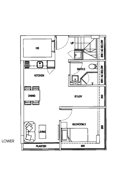 Siglap V - Floor Plan
