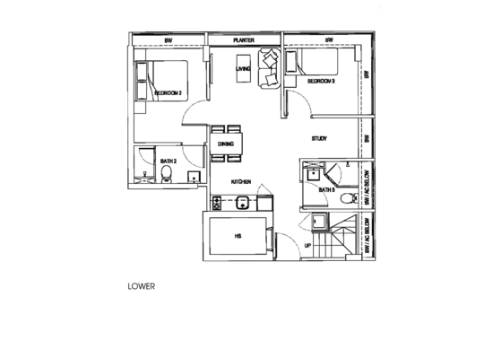 Siglap V - Floor Plan