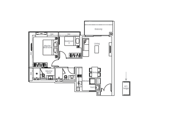 Cube 8 - Floor Plan