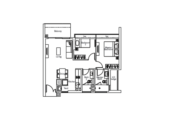 Cube 8 - Floor Plan