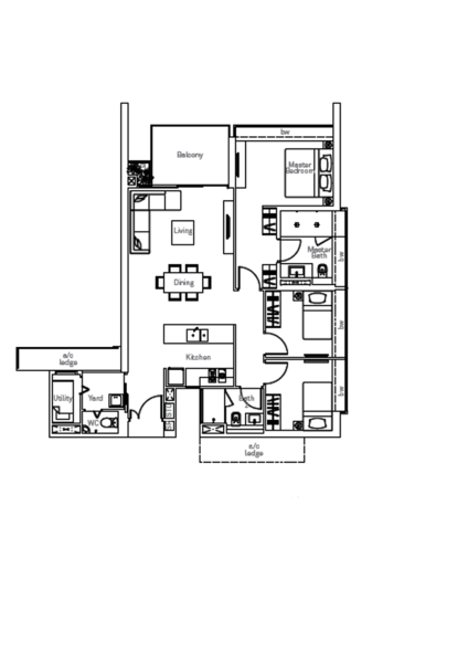 Cube 8, 376 Thomson Road, 3 Bedrooms, 1,335 sqft, Condominium For Rent, by Cheryl Chng Xue'Er 庄雪娥, 25242468 - PropertyGuru.com.sg