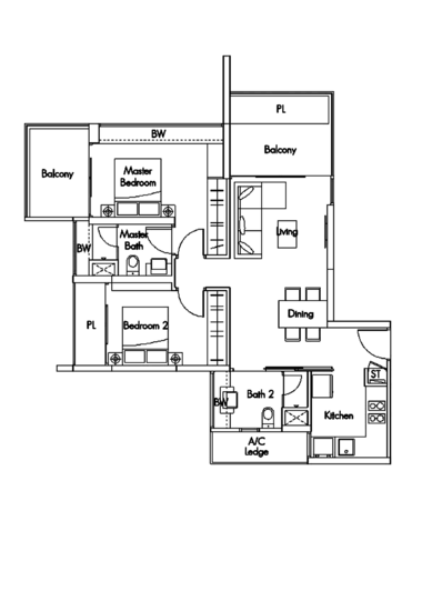Coralis - Floor Plan
