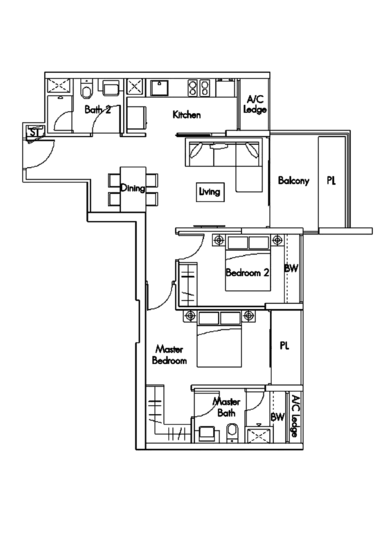 Coralis - Floor Plan