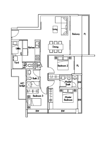 Coralis - Floor Plan