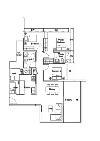 Coralis - Floor Plan