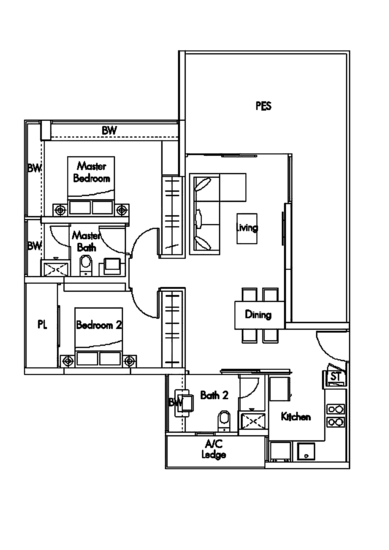 Coralis - Floor Plan