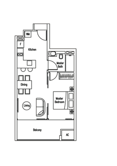 WaterScape @ Cavenagh - Floor Plan