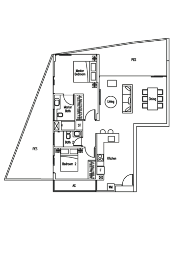 WaterScape @ Cavenagh - Floor Plan
