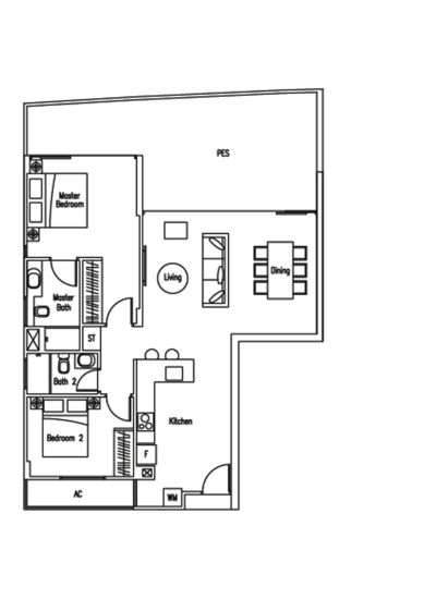 WaterScape @ Cavenagh - Floor Plan