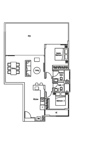 WaterScape @ Cavenagh - Floor Plan