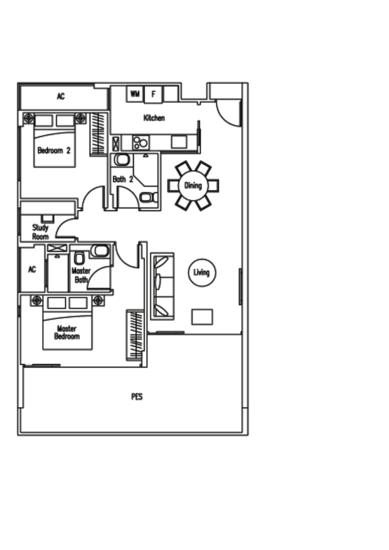 WaterScape @ Cavenagh - Floor Plan
