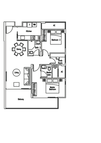 WaterScape @ Cavenagh - Floor Plan