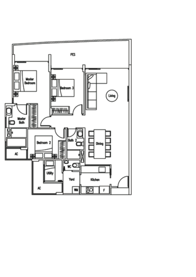 WaterScape @ Cavenagh - Floor Plan