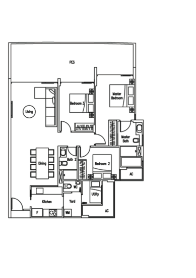 WaterScape @ Cavenagh - Floor Plan