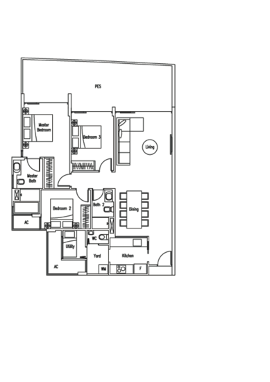 WaterScape @ Cavenagh - Floor Plan