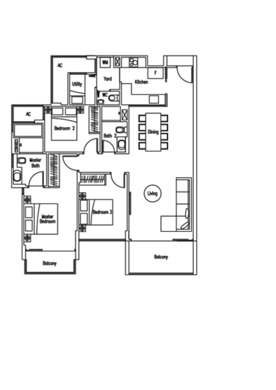 WaterScape @ Cavenagh - Floor Plan