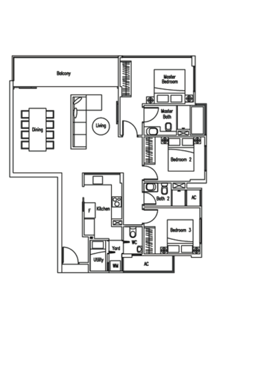 WaterScape @ Cavenagh - Floor Plan