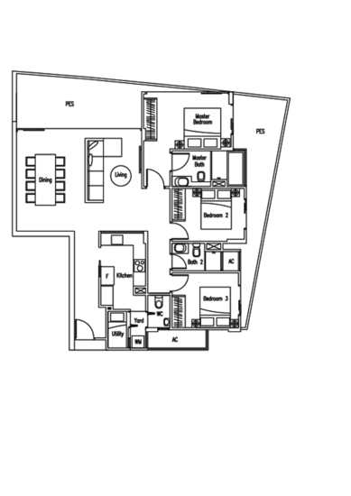 WaterScape @ Cavenagh - Floor Plan