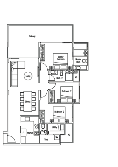WaterScape @ Cavenagh - Floor Plan