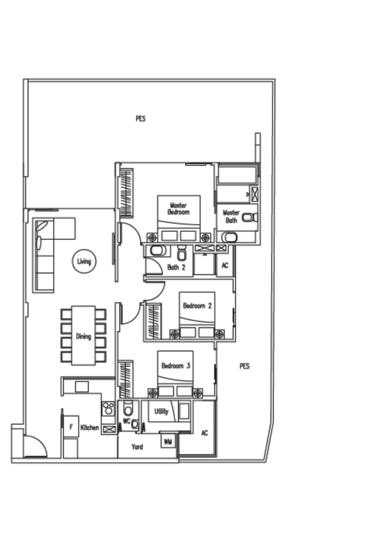 WaterScape @ Cavenagh - Floor Plan