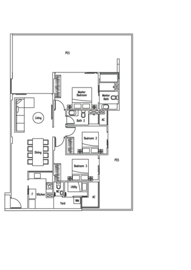 WaterScape @ Cavenagh - Floor Plan