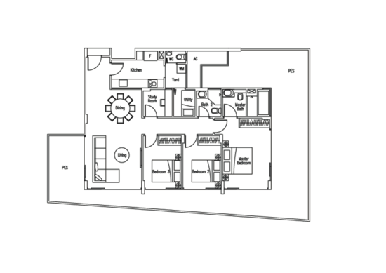 WaterScape @ Cavenagh - Floor Plan