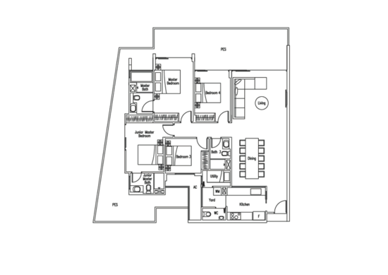 WaterScape @ Cavenagh - Floor Plan