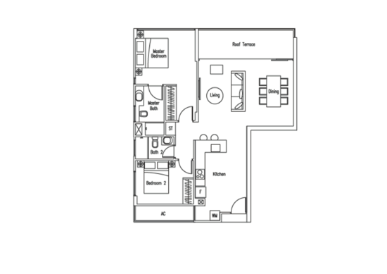 WaterScape @ Cavenagh - Floor Plan
