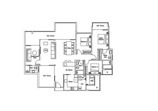 WaterScape @ Cavenagh - Floor Plan