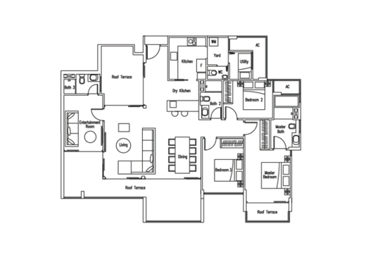 WaterScape @ Cavenagh - Floor Plan