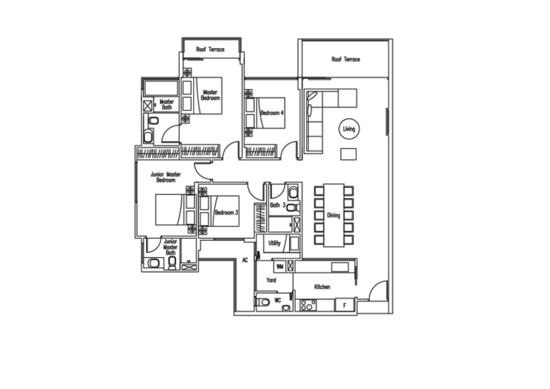 WaterScape @ Cavenagh - Floor Plan