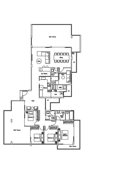 WaterScape @ Cavenagh - Floor Plan