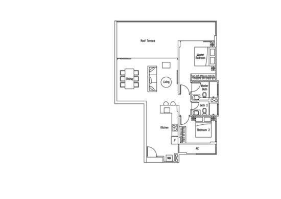 WaterScape @ Cavenagh - Floor Plan