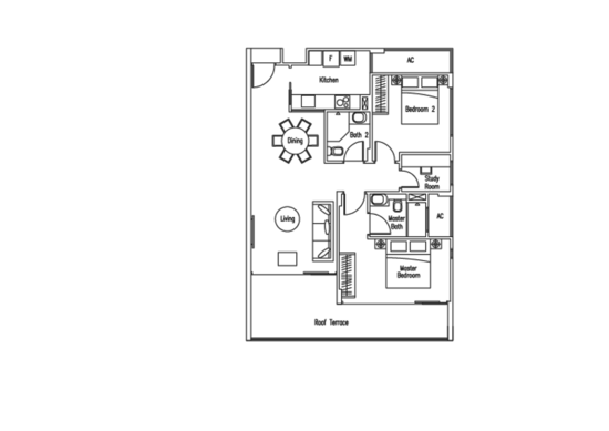 WaterScape @ Cavenagh - Floor Plan