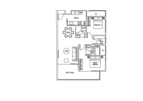 WaterScape @ Cavenagh - Floor Plan