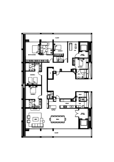 Urban Resort Condominium - Floor Plan