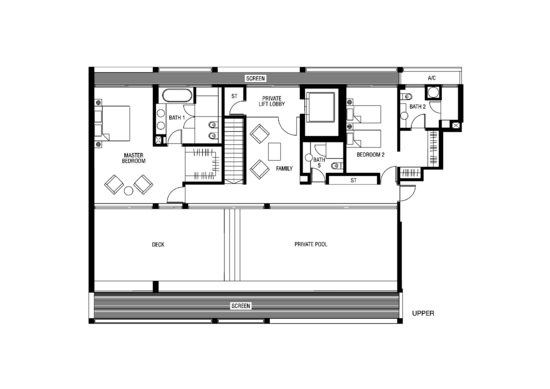 Urban Resort Condominium - Floor Plan