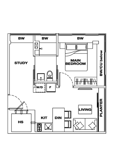The Lenox - Floor Plan