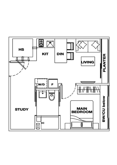 The Lenox - Floor Plan